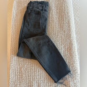 MOTHER High Waisted Black Denim Jeans